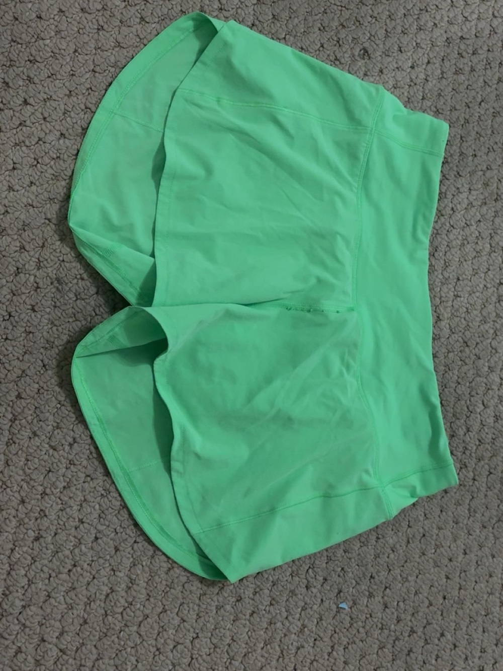 lululemon athletica Neon Mint Performance Shorts